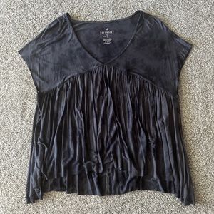 American Eagle Soft & Sexy Tie-Dye Top